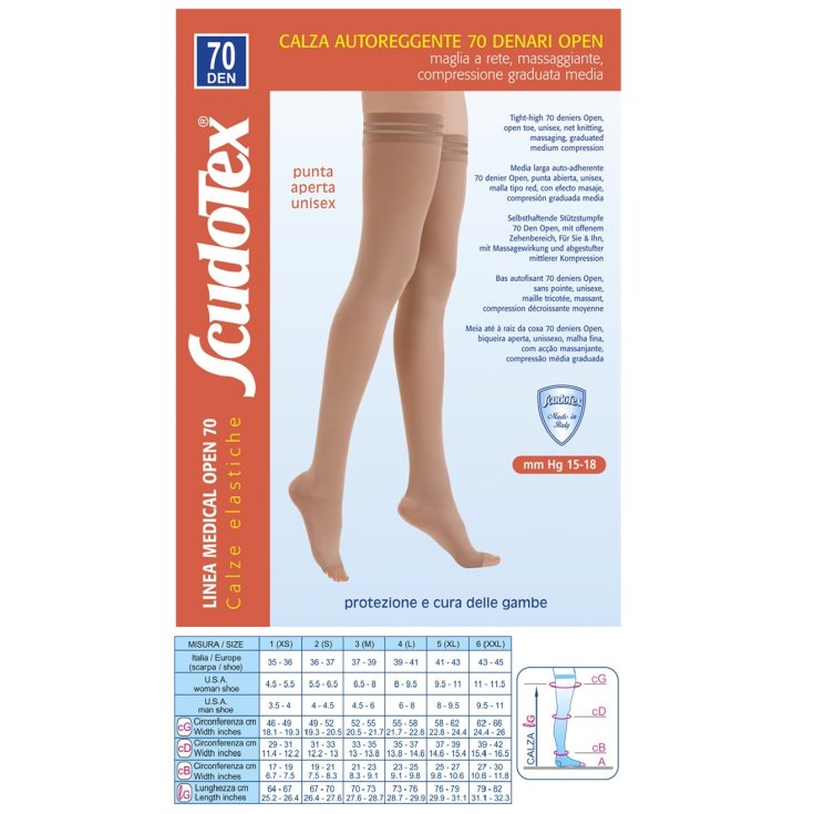 Hold-up 70 Open Toe ScudoTex Daino Talla 2