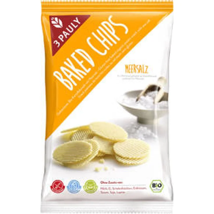 3 Pauly Natural Snacks De Patata Sin Gluten 85g