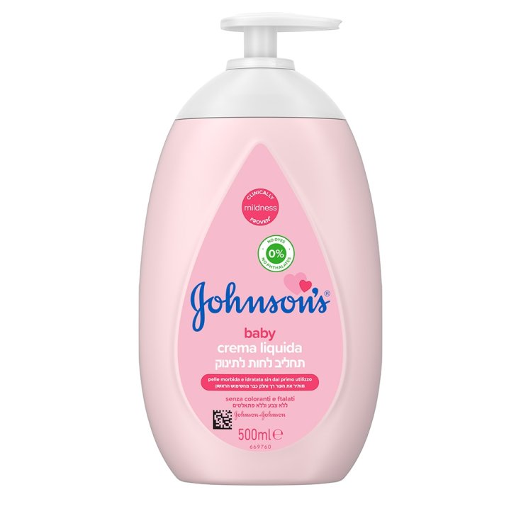 JOHNSON'S® Crema Líquida Bebé 300ml