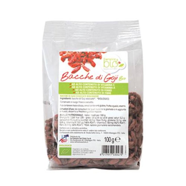 Bayas de Goji secas simples y orgánicas 250g