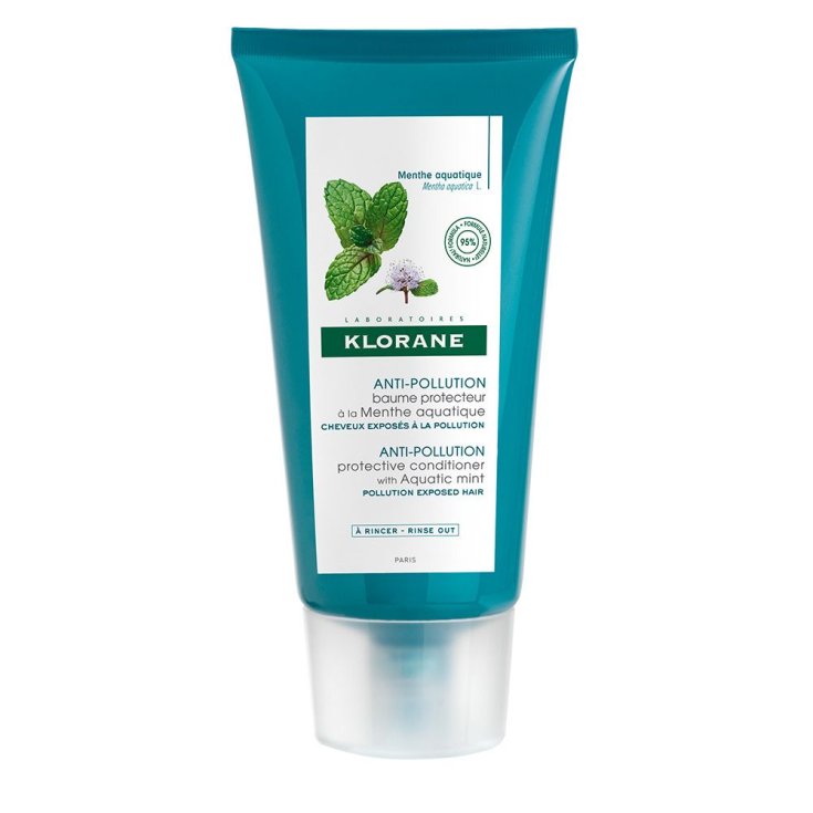 Klorane Acondicionador Protector Menta Acuática 150ml