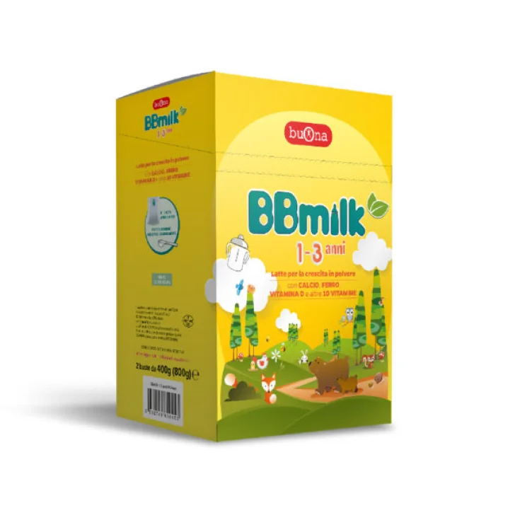 BBmilk 1-3 años oscuro 2x400g