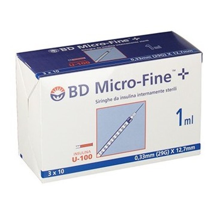 Micro-Fine 1ml Bd 30 Piezas
