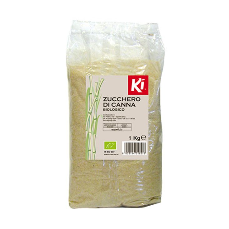 Azúcar de caña crudo orgánico Ki 1kg