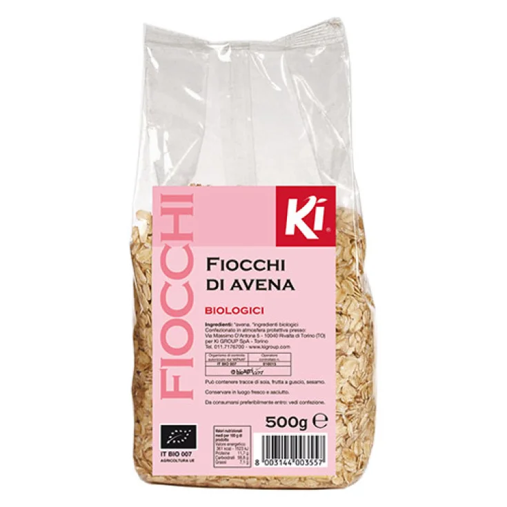 Copos de Avena Orgánica Ki 500g