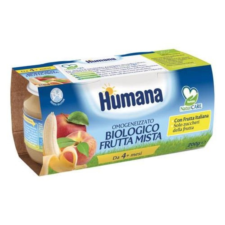 Fruta Mixta Ecológica Humana 2x100g