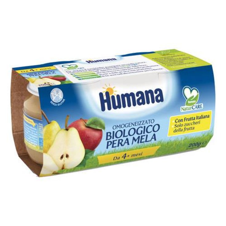 Manzana Ecológica Pera Humana 2x100g