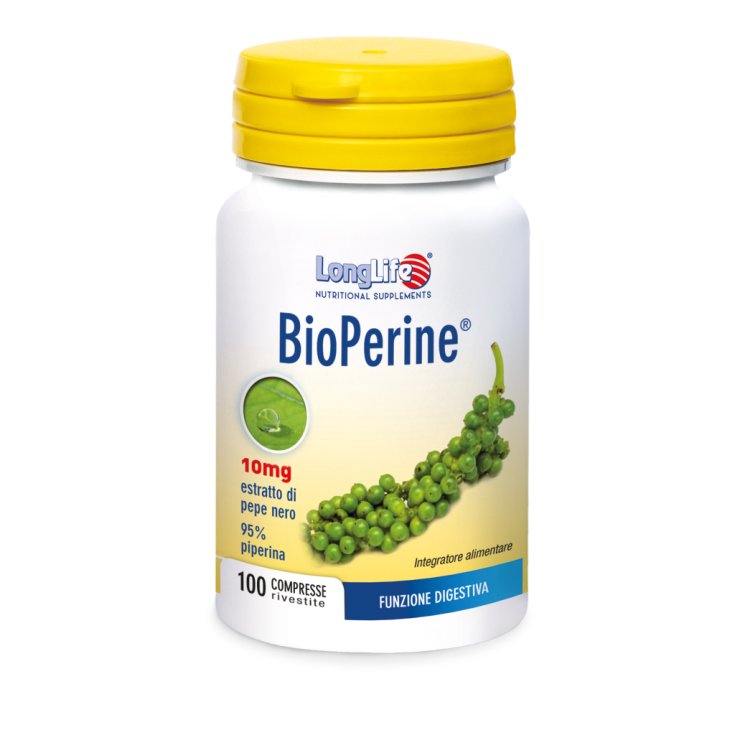 BioPerine® 10mg LongLife 100 Comprimidos recubiertos
