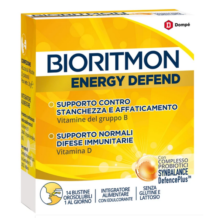 Bioritmon Energy Defend Dompé 14 Sobres