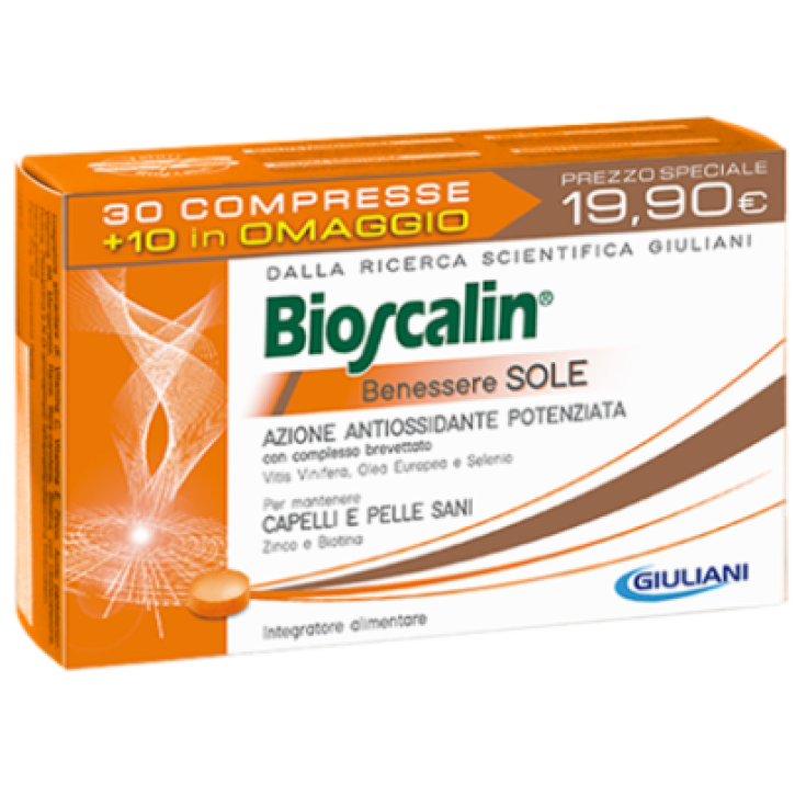 Bioscalin® Benessere Sole Giuliani 30 + 10 Comprimidos