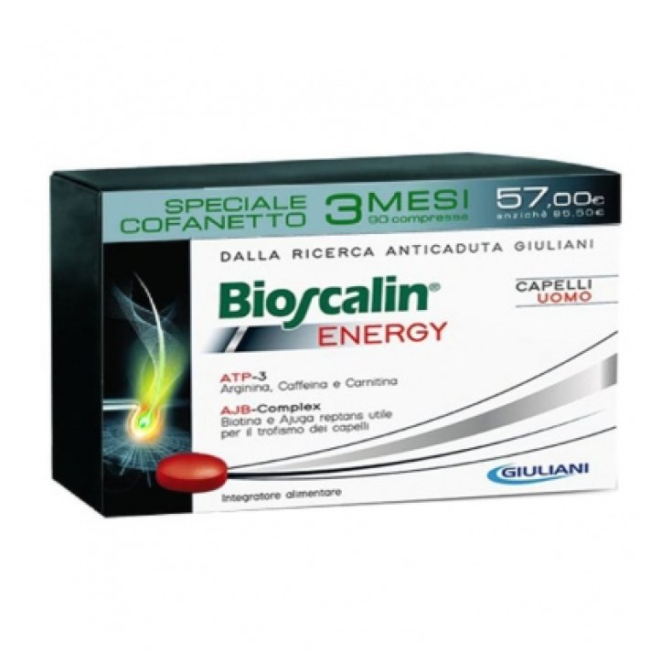 Bioscalin® Energy Giuliani 90 Comprimidos Promo