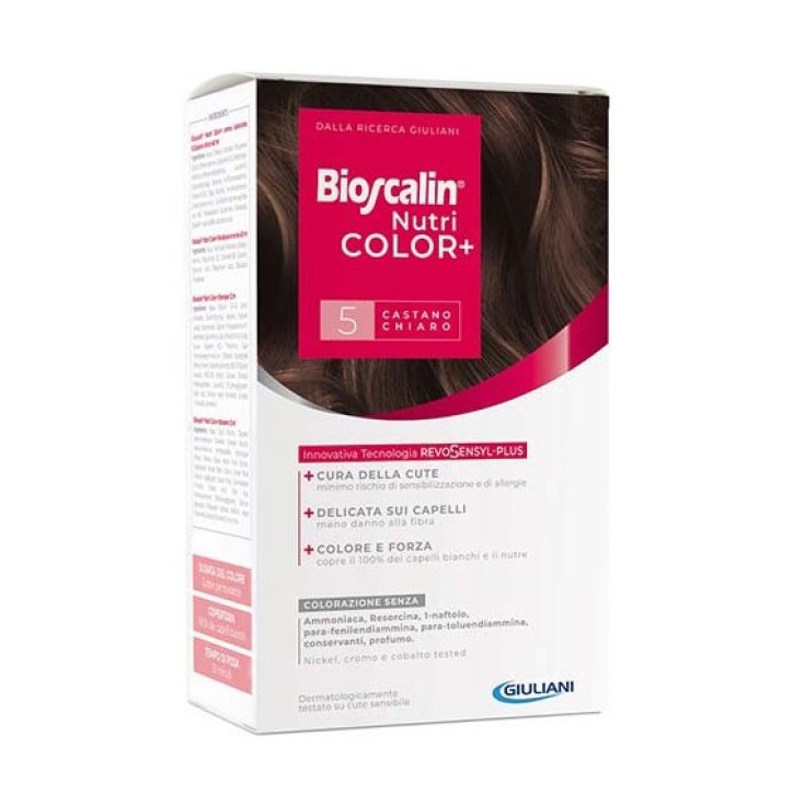 Bioscalin® NutriColor + 5 Castaño Claro Giuliani 1 Kit