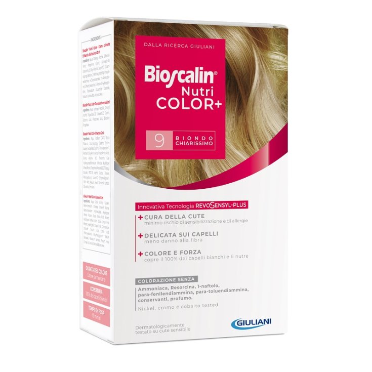 Bioscalin® NutriColor + 9 Rubio Muy Claro Giuliani 1 Kit