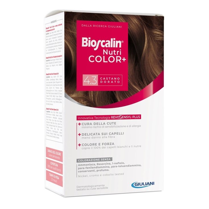 Bioscalin® NutriColor + 4.3 Giuliani Castaño Dorado 1 Kit