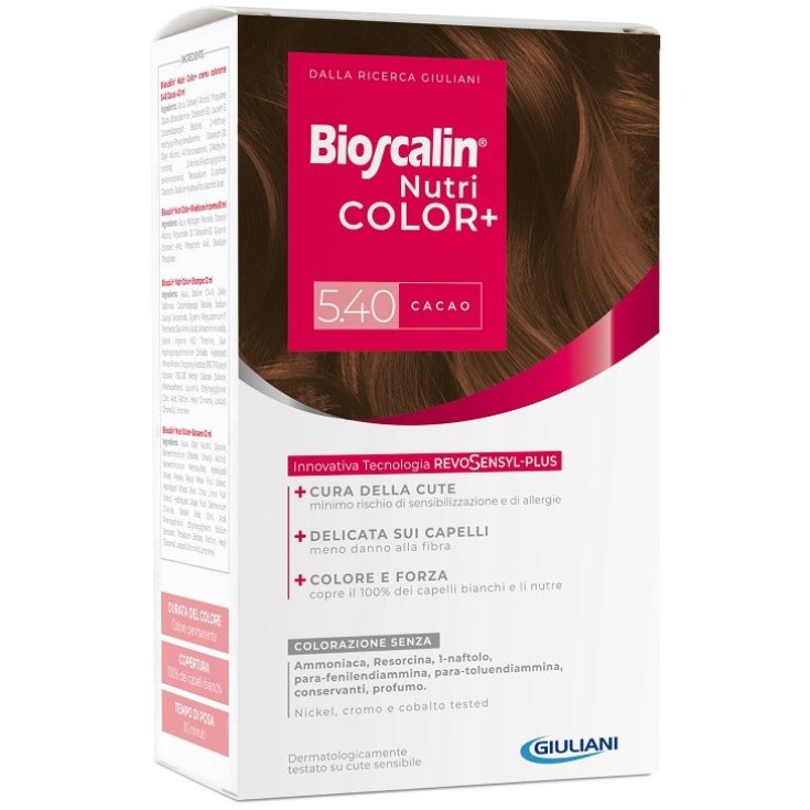 Bioscalin® NutriCOLOR + 5.4 Cacao Giuliani 1 Coloración