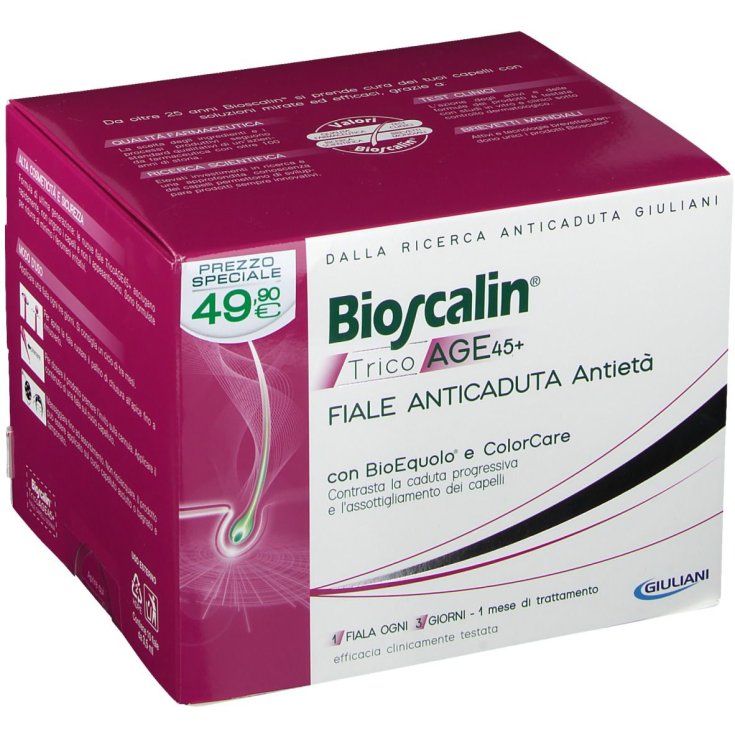 Bioscalin® TricoAge 45+ Giuliani 10 viales Precio especial