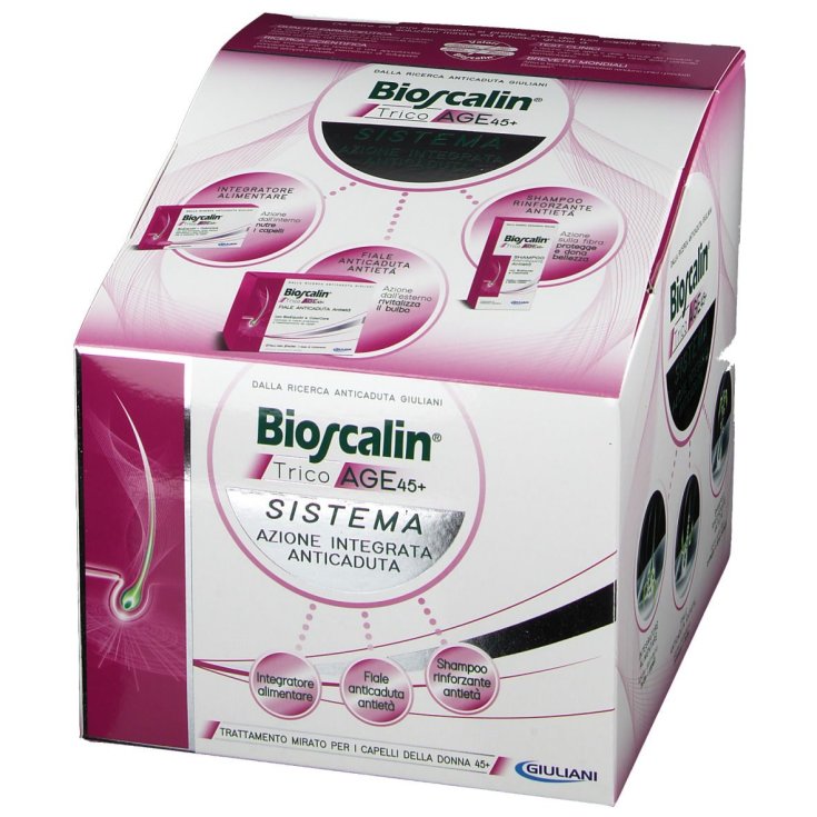 Bioscalin® TricoAGE 45+ Giuliani Caja regalo