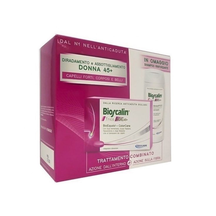 Bioscalin® TricoAge 45+ Giuliani 10 Viales + Tributo