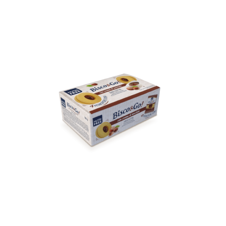 Caja Bisco & Go Con Crema De Avellanas NutriFree 160g