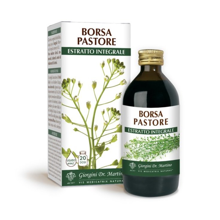 Bolsa Pastor Extracto Integral Dr Giorgini 200ml