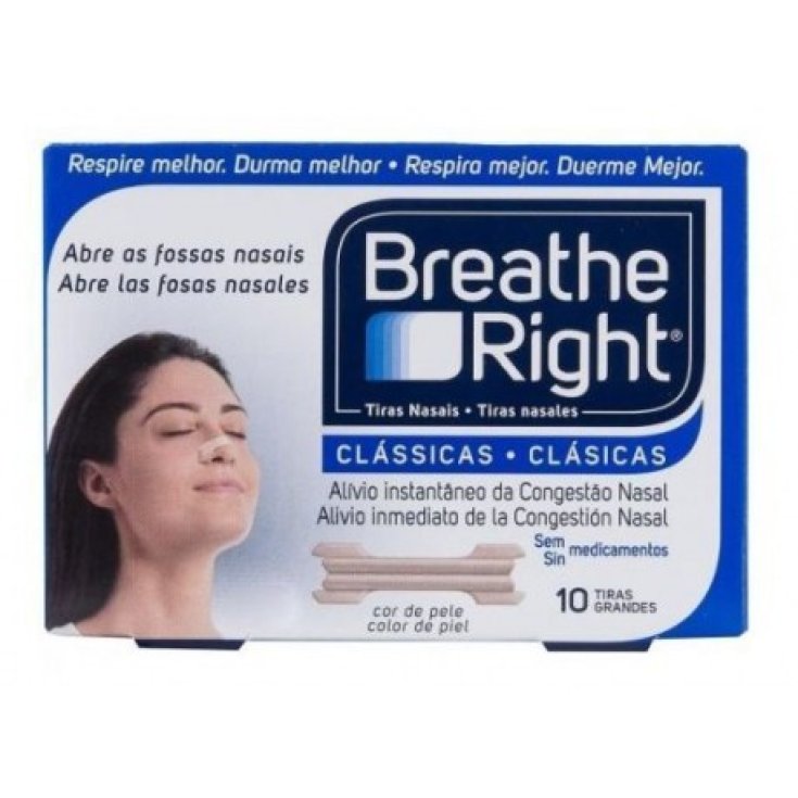 Breathe Right Classic 10 parches nasales
