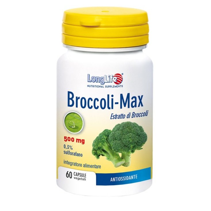 Brócoli-Max 500mg LongLife 60 Cápsulas Vegetarianas