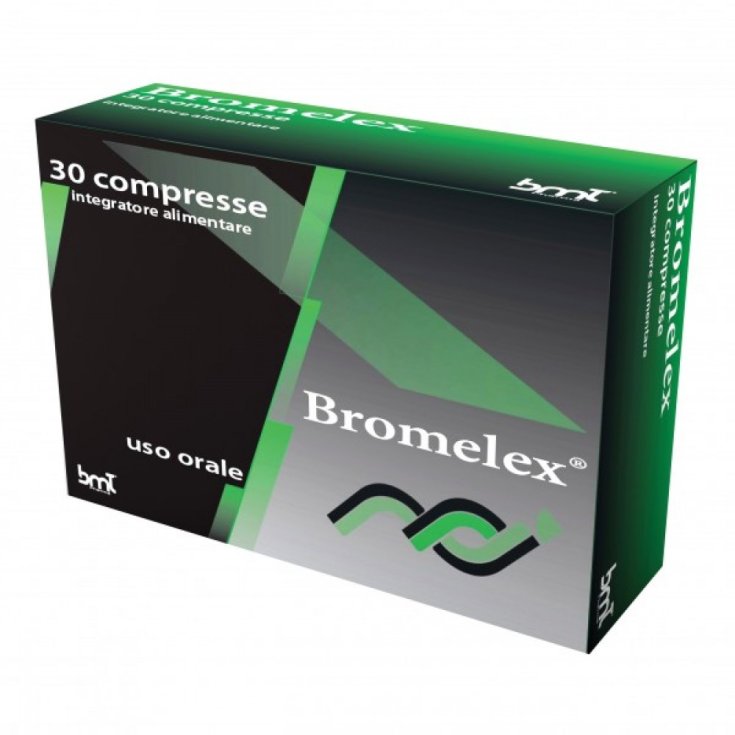 Bromelex Bmt Pharma 30 Comprimidos