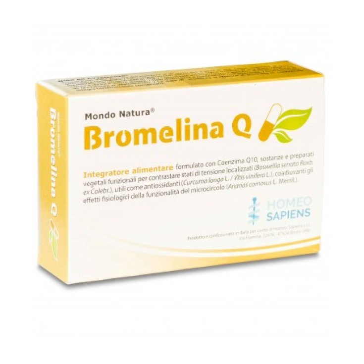 Bromelina Q Homeo Sapiens 30 Comprimidos