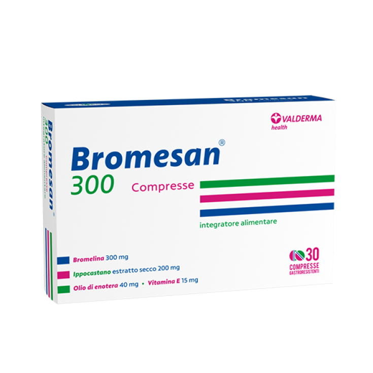 Bromesan 300 Valderma 30 Comprimidos Gastrorresistentes