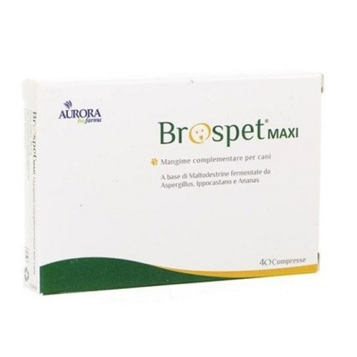 Brospet Maxi Aurora Biofarma 40 Comprimidos