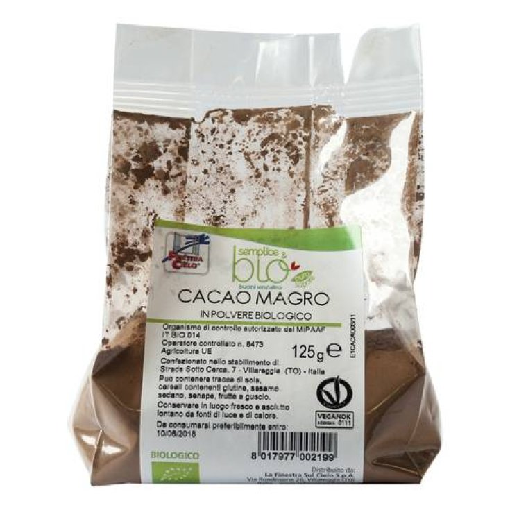 Cacao Magro Ecológico 125g
