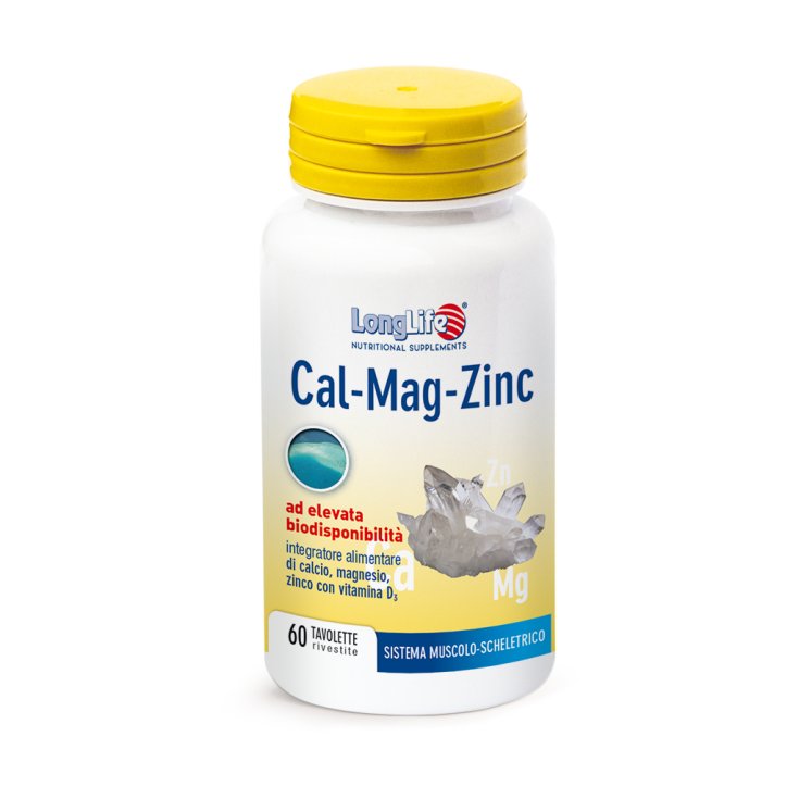 Cal-Mag-Zinc LongLife 60 tabletas recubiertas