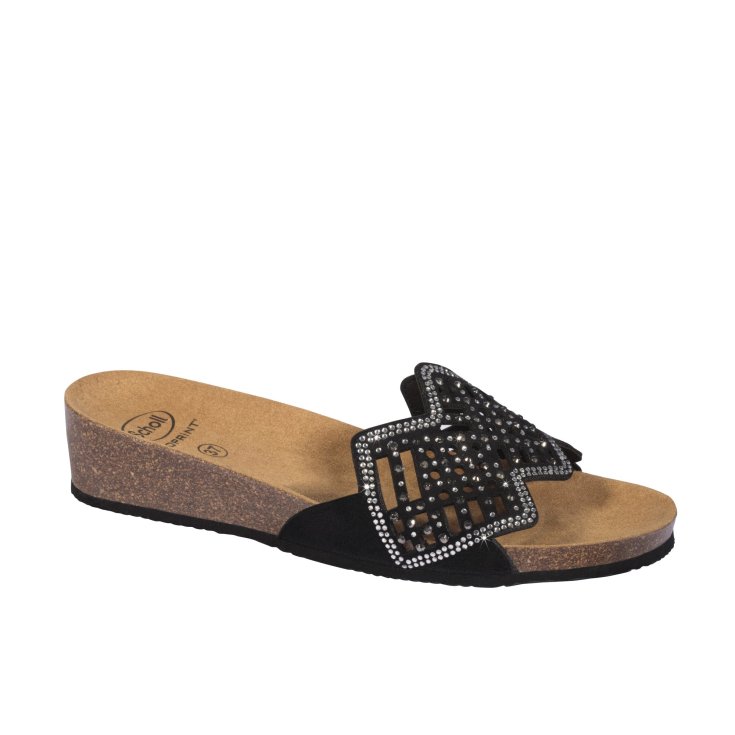 Sandalia Mujer Camilla Mule Scholl® Bioprint® Negro Talla 40