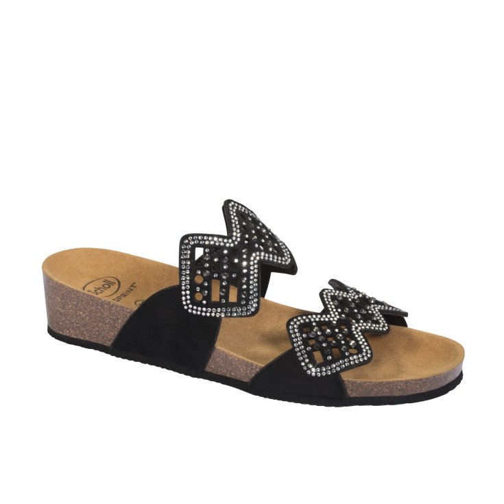 Sandalia Mujer Camilla Scholl® Bioprint® Negro Talla 40