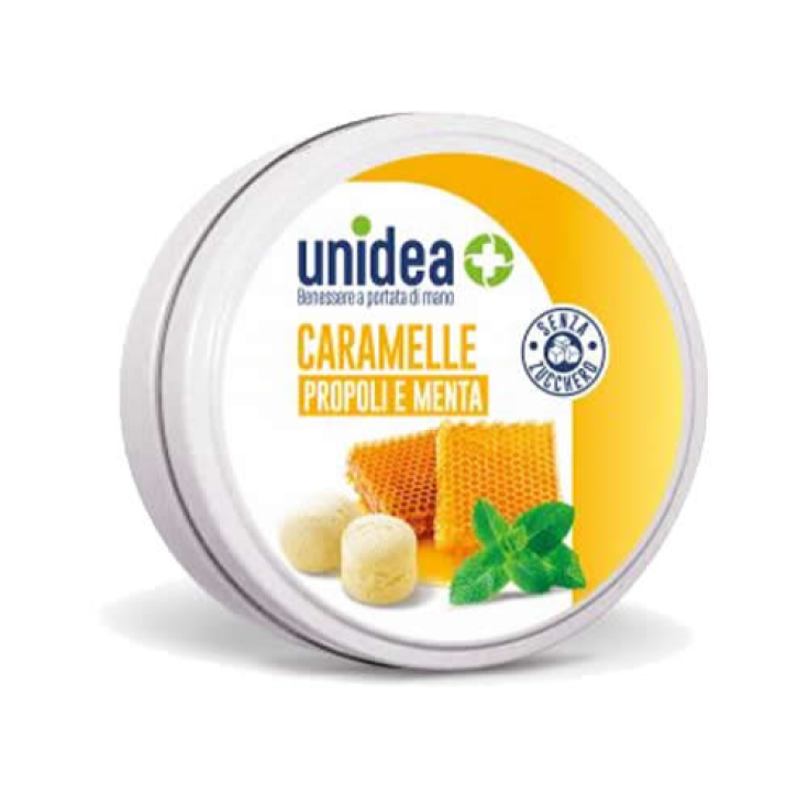 CARAMELOS DE PROPOLEO Y MENTA unidea 40g