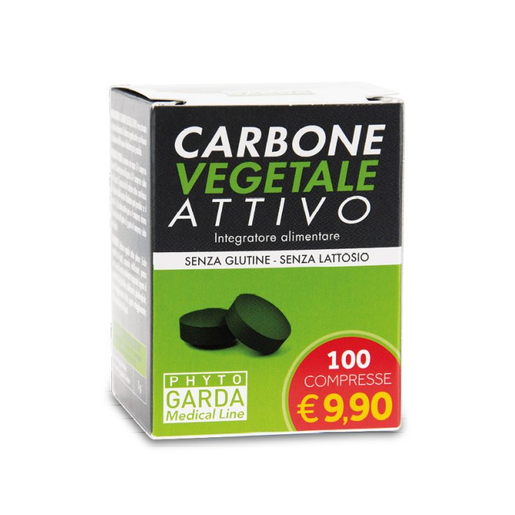 Phyto Garda Carbón Vegetal Activado 100 Comprimidos