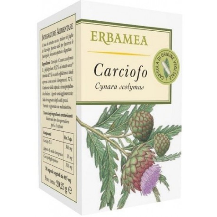 Erbamea Alcachofa 50 Cápsulas