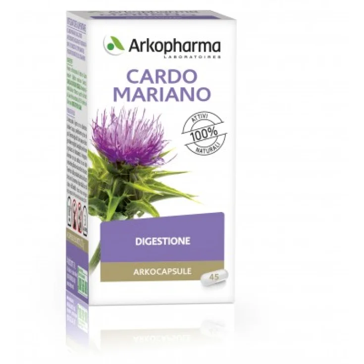 Cardo Mariano Bio Arkopharma 45 Cápsulas