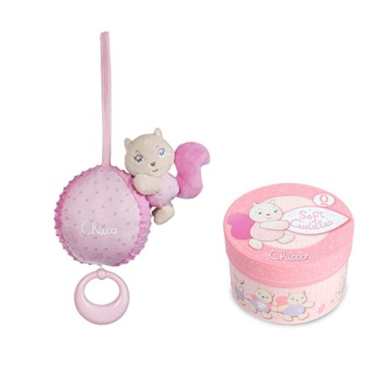 CHICCO 0M + Caja de Música Rosa