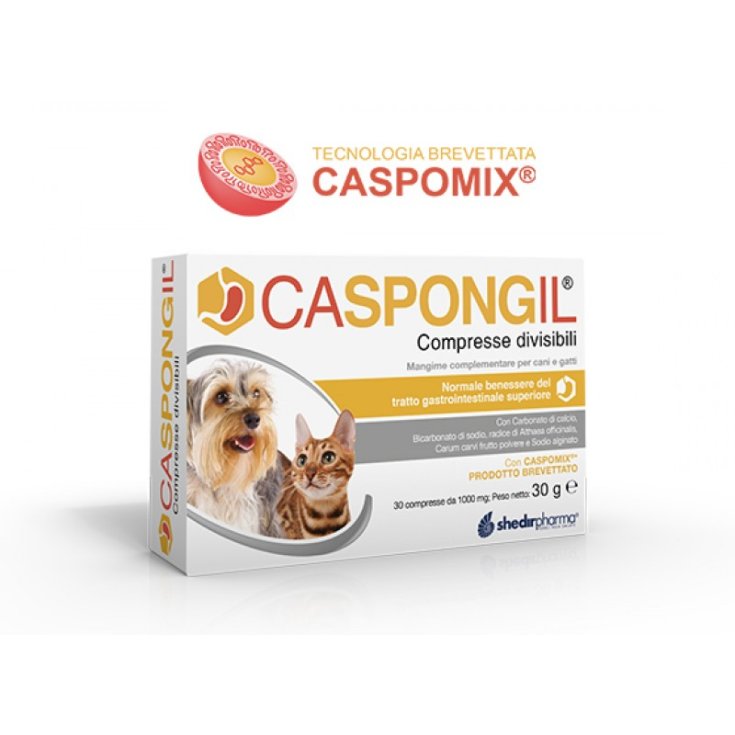 Caspongil® ShedirPharma® 30 Comprimidos Divisibles