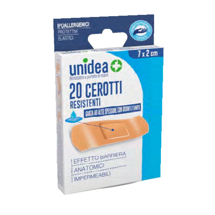 PARCHES RESISTENTES unidea Medida 7x2cm 20 Parches