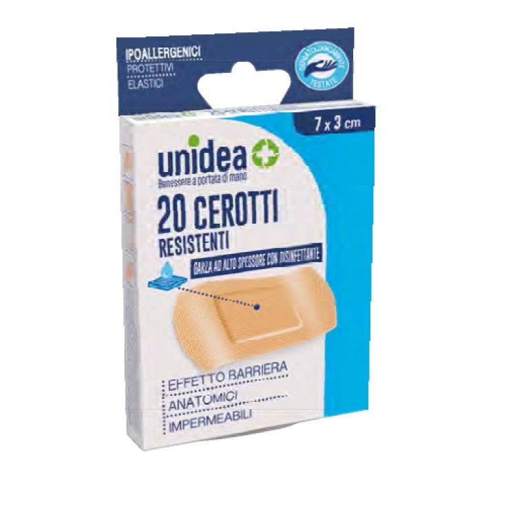 PARCHES RESISTENTES unidea Medida 7x3cm 20 Parches