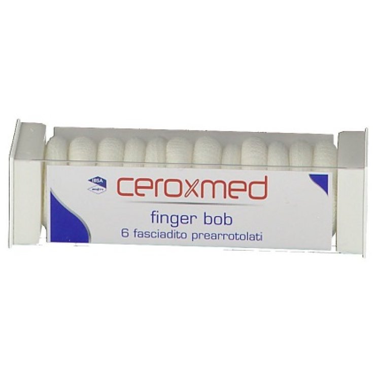 Ceroxmed Finger Bob IBSA 6 Diadema enrollada blanca