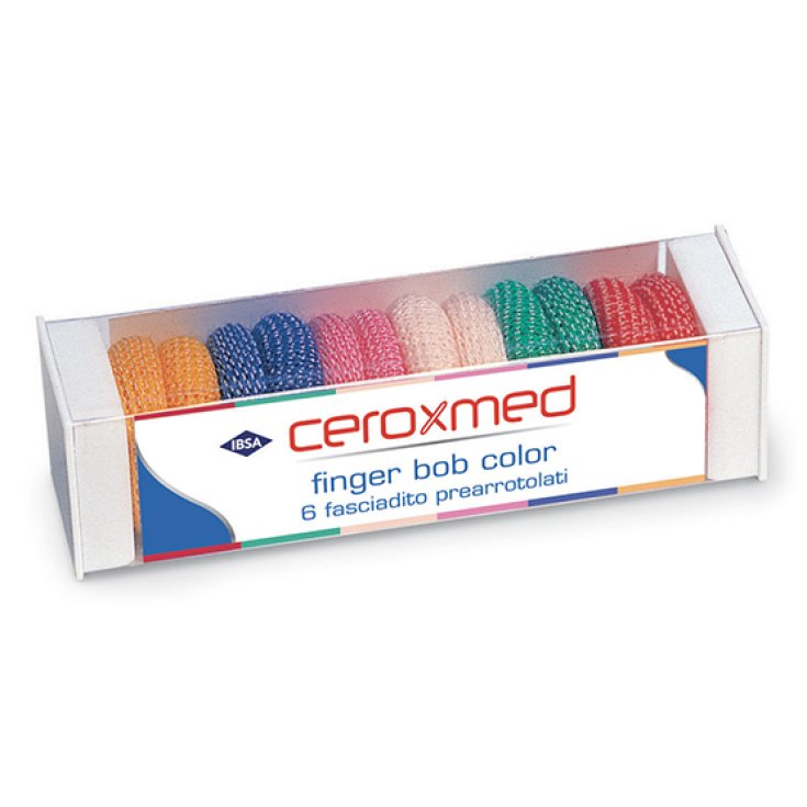 Ceroxmed Finger Bob IBSA 6 Diadema enrollada de colores