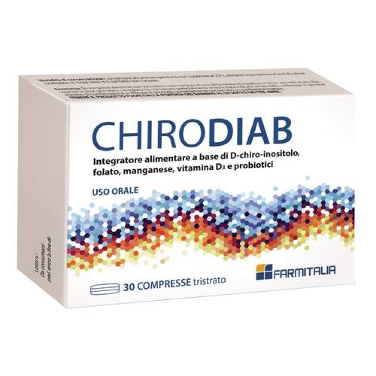 ChiroDIAB Farmitalia 30 comprimidos de tres capas