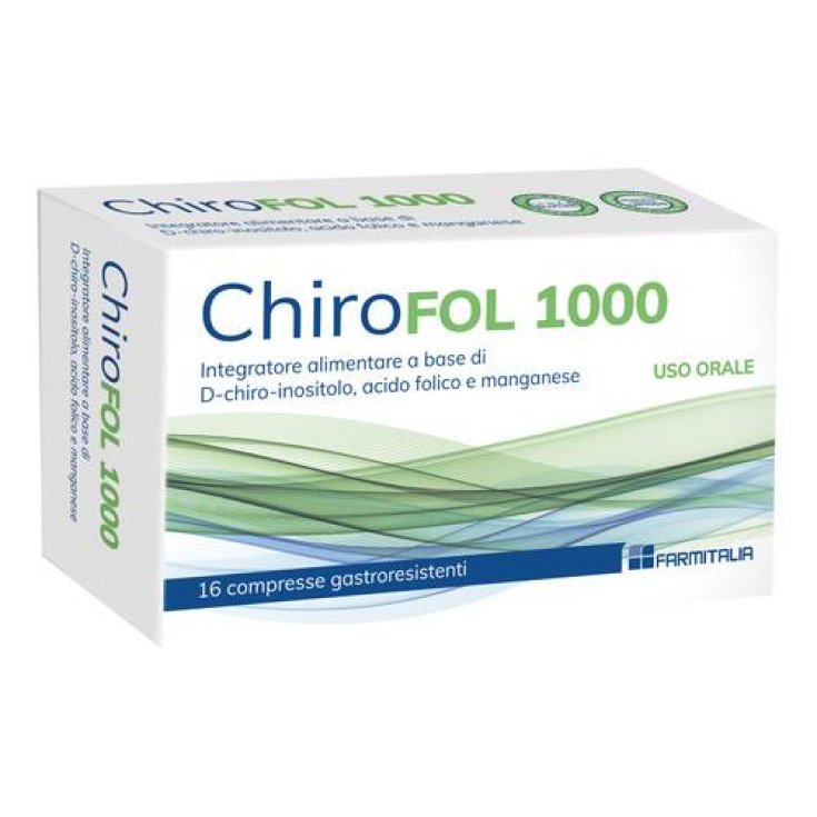 ChiroFOL 1000 Farmitalia 16 Comprimidos Gastrorresistentes