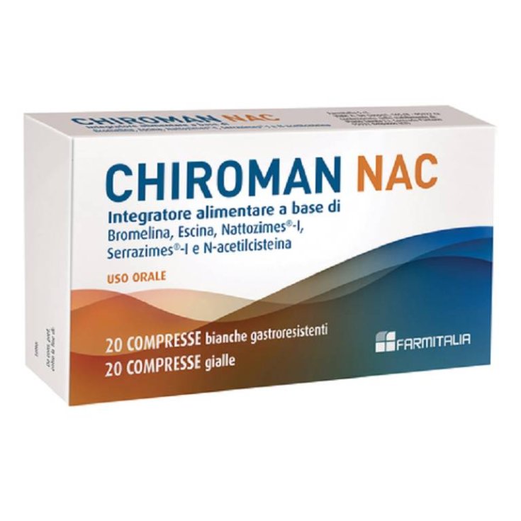Chiroman NAC 20 + 20 Comprimidos