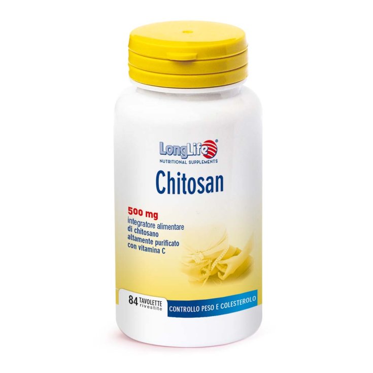 Chitosan 500mg LongLife 84 Comprimidos recubiertos