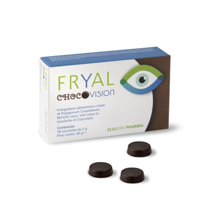 Fryal Choco Vision Ellerre Pharma 18 Comprimidos