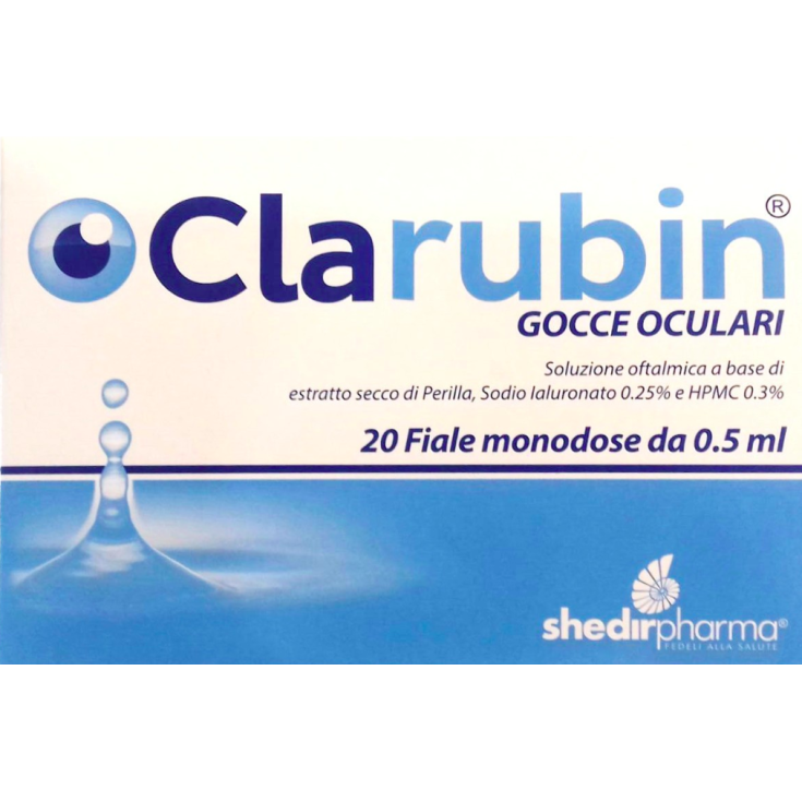 Clarubin® Eye Drops ShedirPharma® 20 viales monodosis
